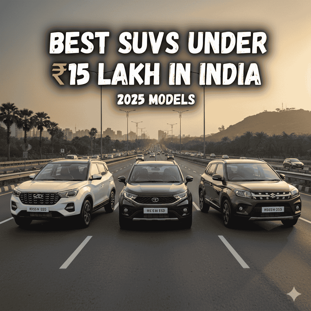 Best SUVs Under 15 Lakh in India 2025